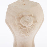 Maxbell 4pcs Solid Wood  Sofa Leg Unfinished Furniture Feet or Couch Chair Cabinet H