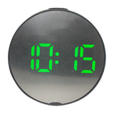 Maxbell LED Large Screen Bedside Alarm Clock Digital Clock Black Frame Green Light