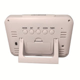 Maxbell LCD Color Screen Alarm Clock Digital Beside Clock for Students Seaside