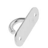 Maxbell 4pcs M8 Wall Mount Hook Stainless Steel Pad Eye Plate for Yoga Swing Boat