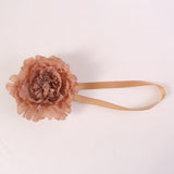 Maxbell 2xPlastic Flower Curtain Tiebacks Holdback Magnetic Buckle Hook Coffee