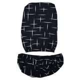 Maxbell Split Design Office Computer Chair Cover Protector Desk Chair Slipcover C