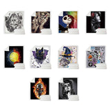 Maxbell Premium Throw 50"x60" Dual Sided 3D Digital Printing for Sofa Bed Office