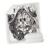 Maxbell Soft Comfortable Digital Printing Flannel Blanket Sofa Throw  Couple