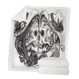 Maxbell Soft Comfortable Digital Printing Flannel Blanket Sofa Throw  Couple