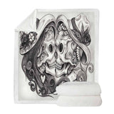 Maxbell Soft Comfortable Digital Printing Flannel Blanket Sofa Throw  Couple