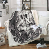 Maxbell Soft Comfortable Digital Printing Flannel Blanket Sofa Throw  Couple