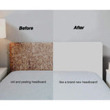 Maxbell Bed Headboard Slipcover Soft Polyester Bedroom Decor Elastic Dustproof Cover
