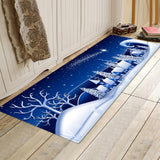 Maxbell Living Room Floor Mat Carpet Bedroom Area Rug Runner for Christmas Decor A