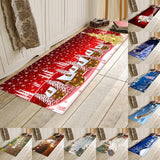Maxbell Living Room Floor Mat Carpet Bedroom Area Rug Runner for Christmas Decor A