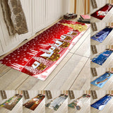 Maxbell Christmas Theme Floor Mat Carpet Area Runner for Bedroom Living Room A