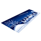 Maxbell Christmas Theme Floor Mat Carpet Area Runner for Bedroom Living Room A