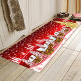 Maxbell Christmas Theme Floor Mat Carpet Area Runner for Bedroom Living Room B