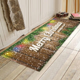 Maxbell Christmas Theme Floor Mat Carpet Area Runner for Bedroom Living Room G
