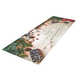Maxbell Christmas Theme Floor Mat Carpet Area Runner for Bedroom Living Room J
