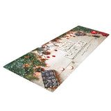 Maxbell Christmas Theme Floor Mat Carpet Area Runner for Bedroom Living Room J