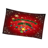 Maxbell Christmas 3D Effect Wall Hanging Tapestry Dormitory Bedspread Beach Towel B