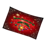Maxbell Christmas 3D Effect Wall Hanging Tapestry Dormitory Bedspread Beach Towel B