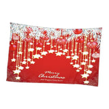 Maxbell Christmas 3D Effect Wall Hanging Tapestry Dormitory Bedspread Beach Towel C