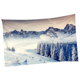Maxbell Christmas 3D Effect Wall Hanging Tapestry Dormitory Bedspread Beach Towel D