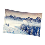 Maxbell Christmas 3D Effect Wall Hanging Tapestry Dormitory Bedspread Beach Towel D