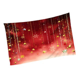 Maxbell Christmas 3D Effect Wall Hanging Tapestry Dormitory Bedspread Beach Towel G