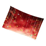 Maxbell Christmas 3D Effect Wall Hanging Tapestry Dormitory Bedspread Beach Towel G