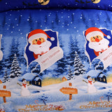 Maxbell 3Piece Christmas Bedding Linen 1 Duvet Cover + 2 Pillowcases 90x90inch_Queen