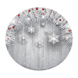 Maxbell 3D Printing Pattern Christmas Waterproof Table Cloth 1.2m A