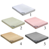 Maxbell Waterproof Fitted Bedding Mattress Cover Towel Cloth Bed Sheet White_S