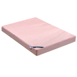 Maxbell Waterproof Fitted Bedding Mattress Cover Towel Cloth Bed Sheet Jade Pink_S