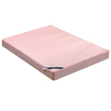 Maxbell Waterproof Fitted Bedding Mattress Cover Towel Cloth Bed Sheet Jade Pink_S