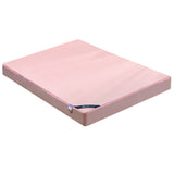 Maxbell Waterproof Fitted Bedding Mattress Cover Towel Cloth Bed Sheet Jade Pink_L