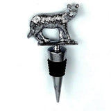 Maxbell 2 Pcs Christmas Wine Bottle Metal Stopper Parties Bar Supplies Tiger Shaped