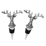 Maxbell 2 Pcs Christmas Wine Champagne Bottle Stopper Reindeer Shaped Party Supplies