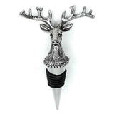 Maxbell 2 Pcs Christmas Wine Champagne Bottle Stopper Reindeer Shaped Party Supplies