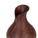 Maxbell 130ml Wood Grain USB Air Mist Humidifier Essential Oil Diffuser Coffee