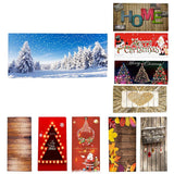 Maxbell Christmas Floor Mat Living Room Area Carpet Rug 47x16inch Christmas Tree