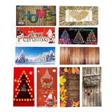 Maxbell Christmas Floor Mat Living Room Area Carpet Rug 47x16inch Christmas Tree