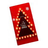 Maxbell Christmas Floor Mat Living Room Area Carpet Rug 47x16inch Christmas Tree