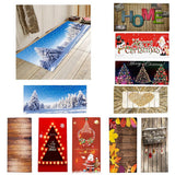 Maxbell Christmas Floor Mat Living Room Area Carpet Rug 47x16inch Christmas Tree