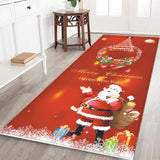 Maxbell Christmas Floor Mat Living Room Area Carpet Rug 60x180cm B