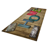 Maxbell Christmas Floor Mat Living Room Area Carpet Rug 60x180cm D