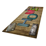Maxbell Christmas Floor Mat Living Room Area Carpet Rug 60x180cm D