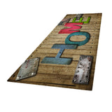 Maxbell Christmas Floor Mat Living Room Area Carpet Rug 60x180cm D