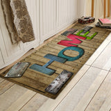 Maxbell Christmas Floor Mat Living Room Area Carpet Rug 47x16inch Home
