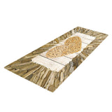 Maxbell Christmas Floor Mat Living Room Area Carpet Rug 47x16inch Heart