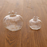 Maxbell 10xMini Pomegranate Glass Vase Handmade Flower Pot Hydroponic Flower Crafts S