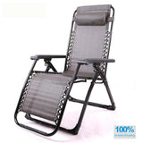 Lounge Chair Lunch Break Folding Wicker Chair Sponge Pillow Small Grid