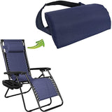 Lounge Chair Lunch Break Folding Wicker Chair Sponge Pillow Small Grid